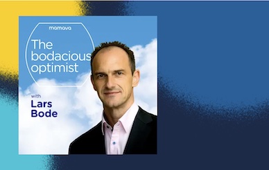 cover of bodacious optimist podcast